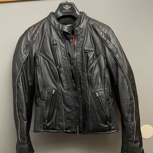 Harley Davidson FXRG leather coat